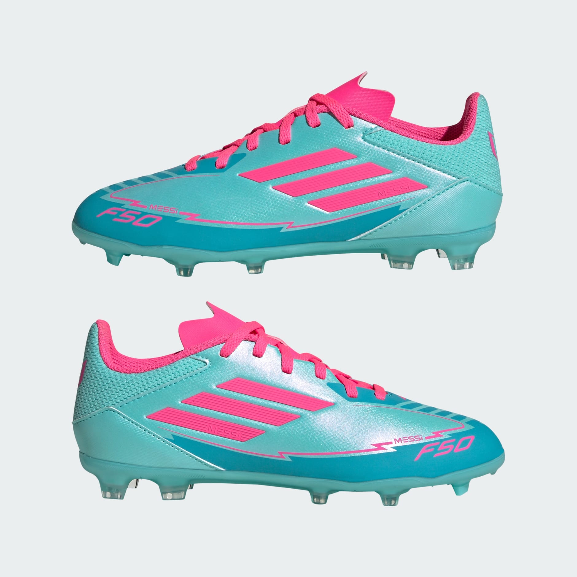 ADIDAS F50 AZUL AGUA