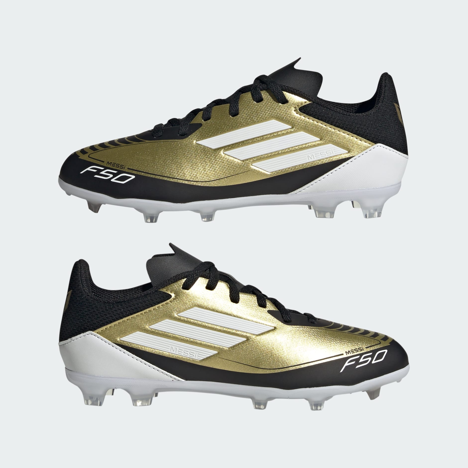 ADIDAS F50 DORADO CON NEGRO