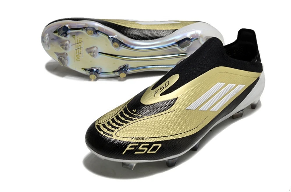 ADIDAS F50 DORADO CON NEGRO